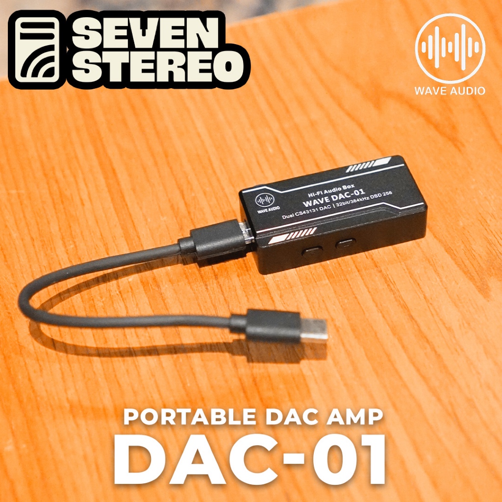 Wave Audio DAC01 DAC-01 Portable DAC Amplifier