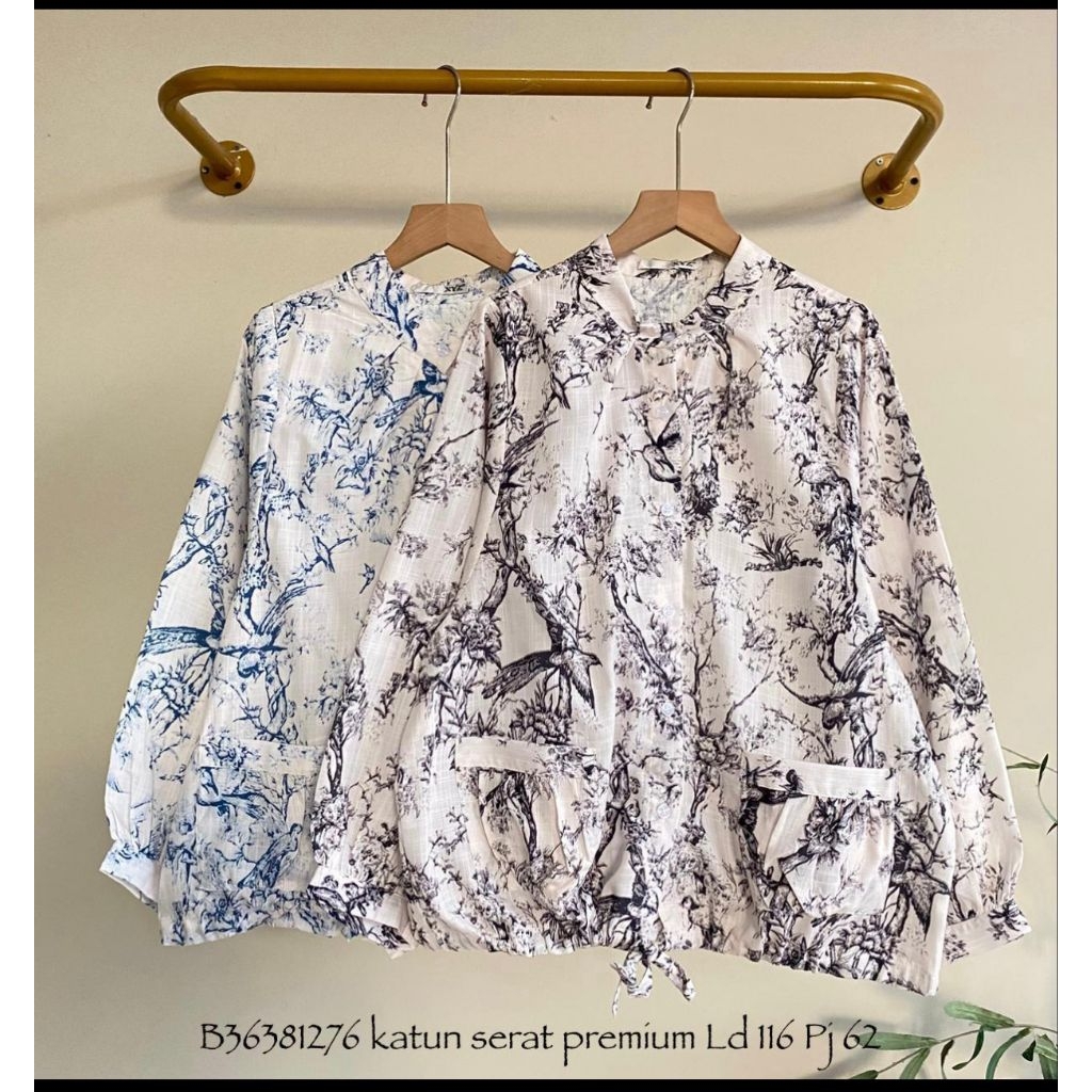 Real pic Original dan Termurah Atasan Jumbo PREMIUM Butik / Blouse Jumbo cotton PREMIUM Butik IMPORT