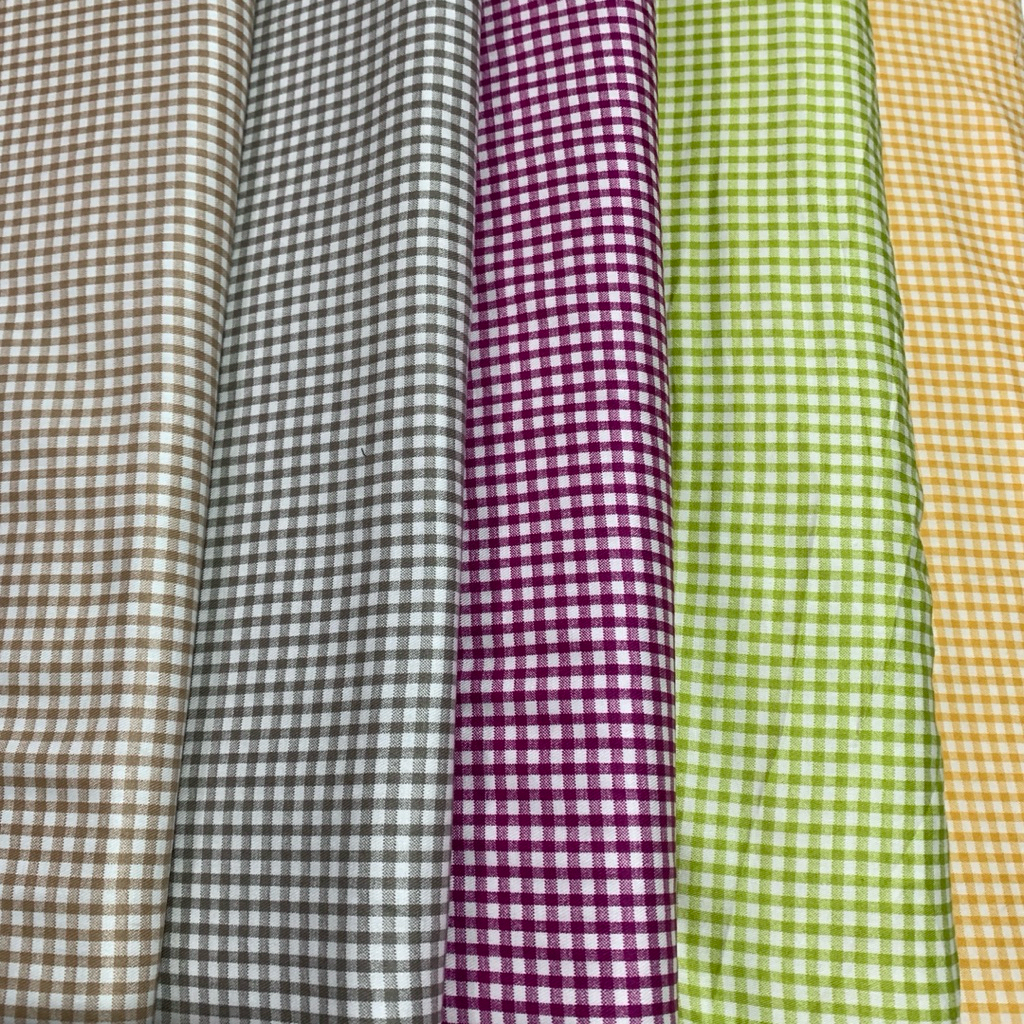 [MOTIF KOTAK KECIL] RUANG KATUN - BAHAN KAIN KATUN JEPANG TOKAI SENKO ORIGINAL PREMIUM MOTIF KOTAK K