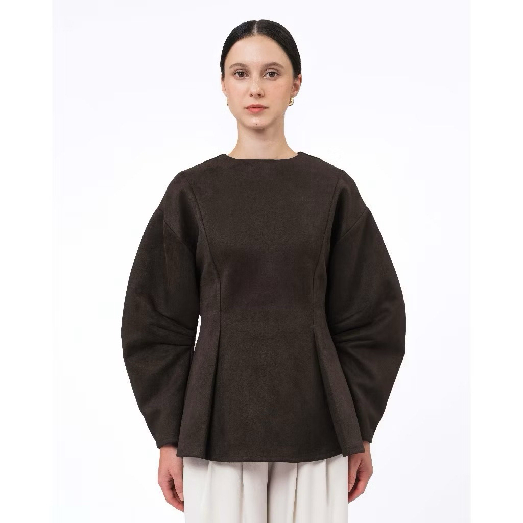 Josephine Anni Jule Top - Brown
