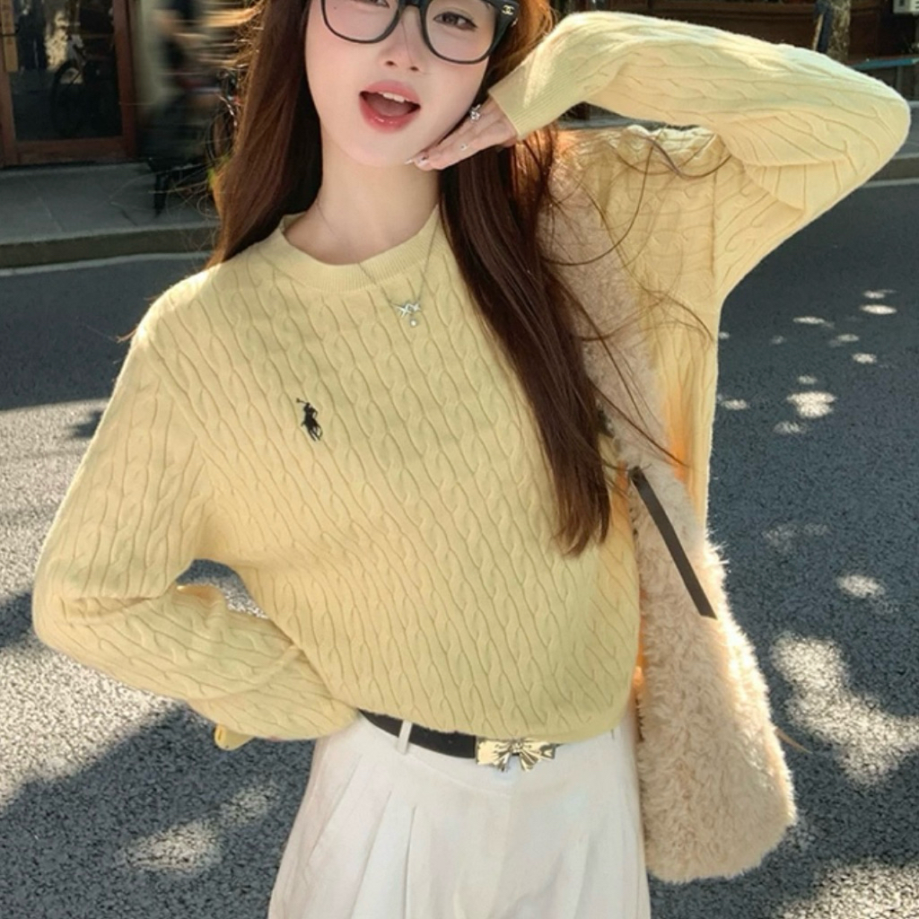 ralph polo knit sweater