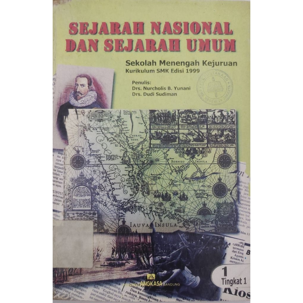 BUKU SEJARAH NASIONAL DAN SEJARAH UMUM BEKAS ORIGINAL