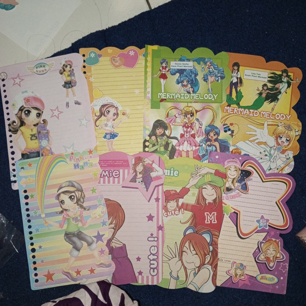 [ MINIMAL ORDER 5 LEMBAR ] ISI BINDER A5 NON HARVEST MINMIE HELLO KITTY MICKEY RILAKKUMA 20 RING ECE