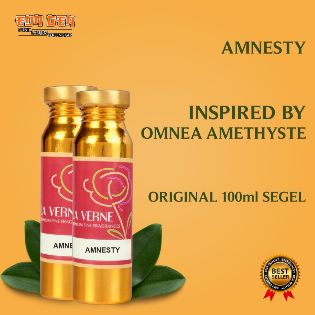 bibit parfum murni AMNESTY / OMNEA AMETHYSTE LA VERNE 100ML SEGEL