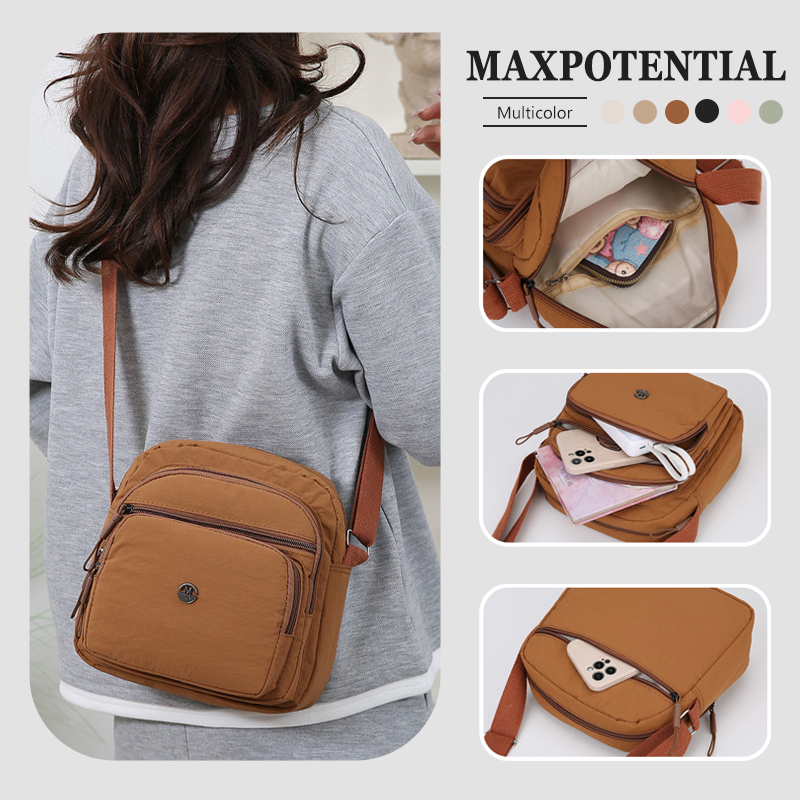 Tas Selempang Modis Untuk Wanita Tas Kotak Kecil Bertingkat Tas Hp Wanita Tas Selempang Wanita Santa