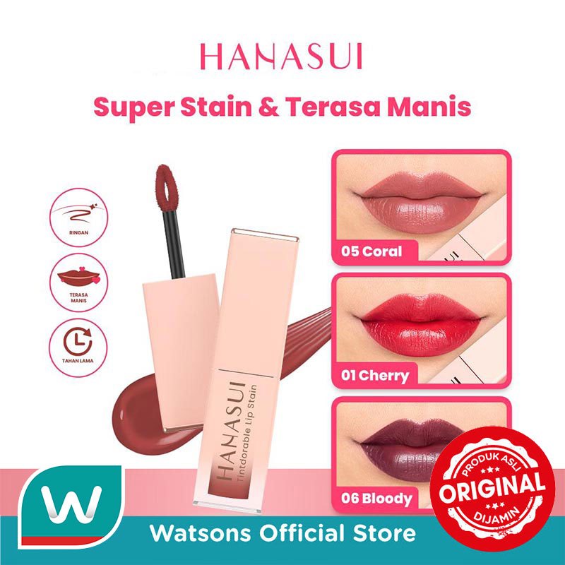Hanasui Tintdorable Lip Stain Rosy #8
