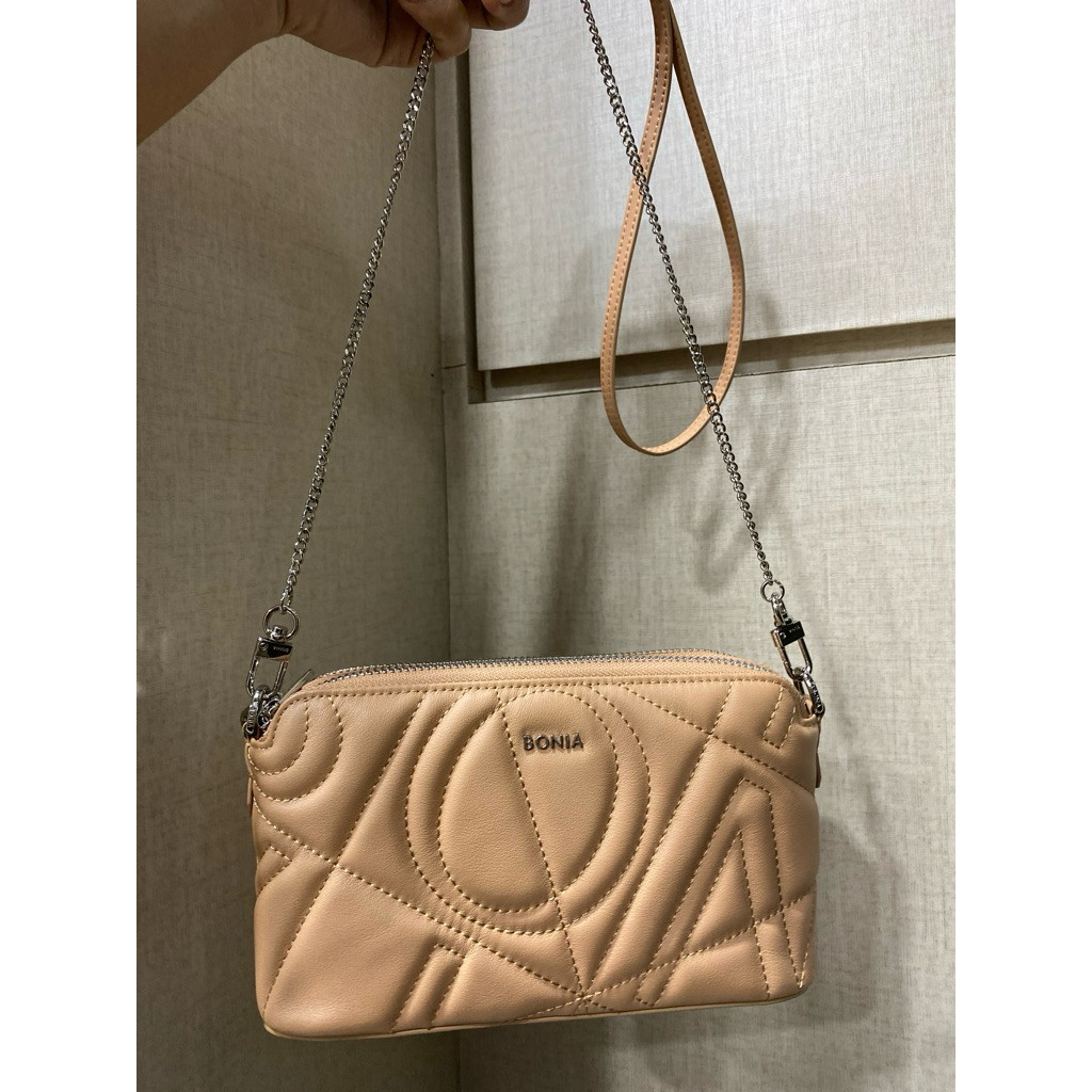 TAS BONIA ORIGINAL SLING BAG TALI RANTAI