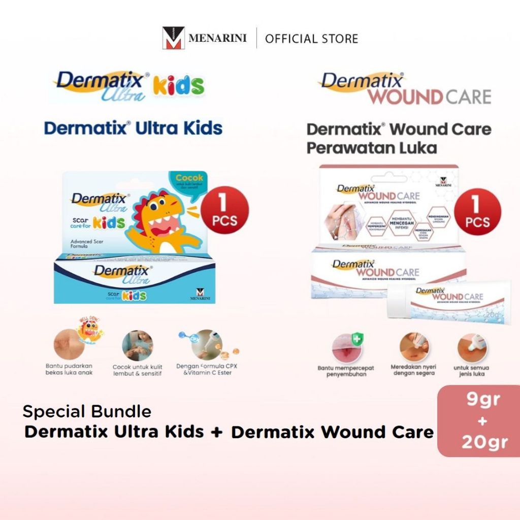 Dermatix Ultra Kids 9gr + Dermatix Wound Care