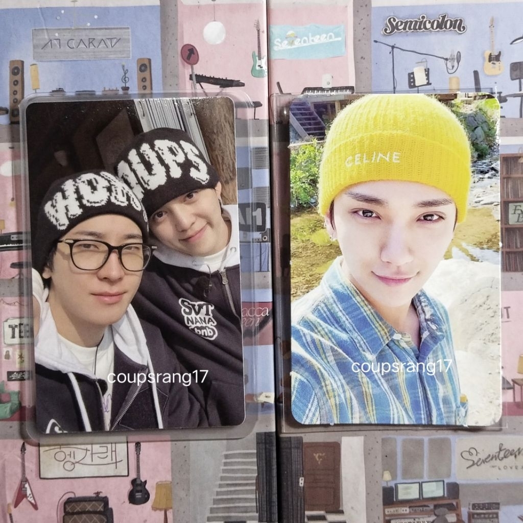 PHOTOCARD OFFICIAL SEVENTEEN WONWOO SCOUPS NANA BNB JOSHUA IN THE SOOP ITS