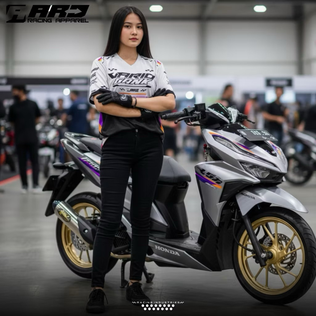 kaos Jersey racing vario gank club / honda gank fullprint