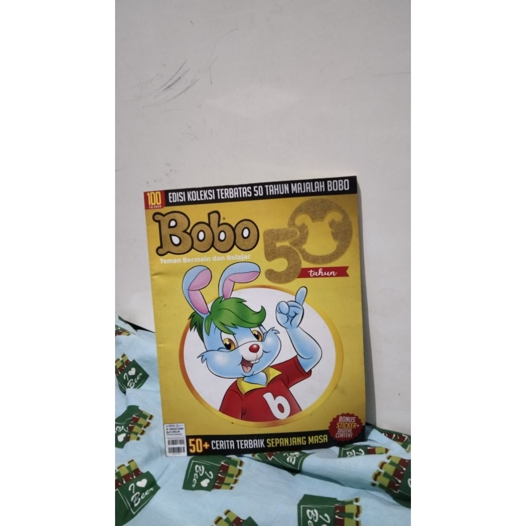 (Preloved ) buku edisi koleksi terbatas majalah bobo 50 tahun original