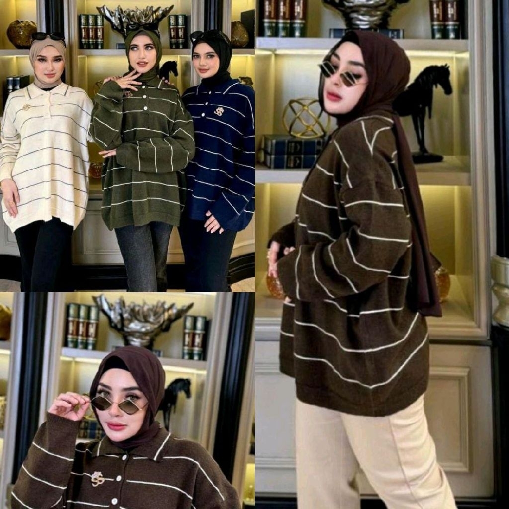 Tunik Rajut Ori Shellasaukia