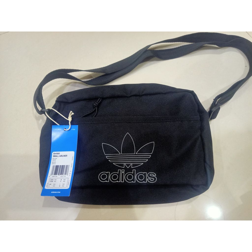 adidas small airliner bag/sling bag adidas original 100%