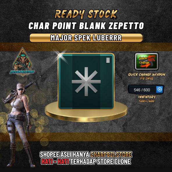 CHAR PB / CHAR POINTBLANK  - MAJOR SPEK LUBER