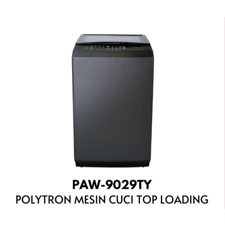 Polytron PAW9029 Mesin Cuci 9Kg Zero Pressure Hijab #25121