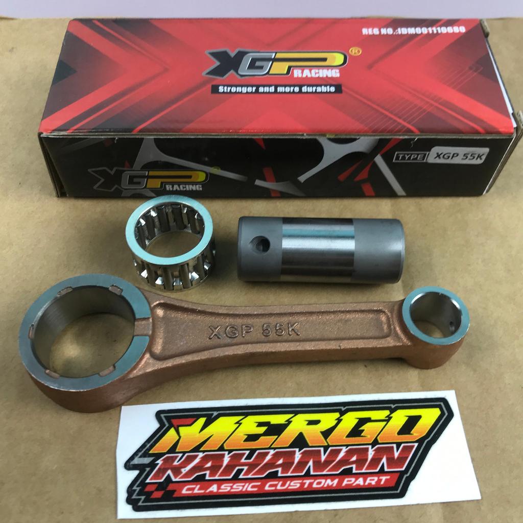 Stang Seher RXZ RX Z 55K Panjang 105 XGP RACING Bahan Stroke Up Herex CB GL MP Tiger Big Pen 22mm Pe