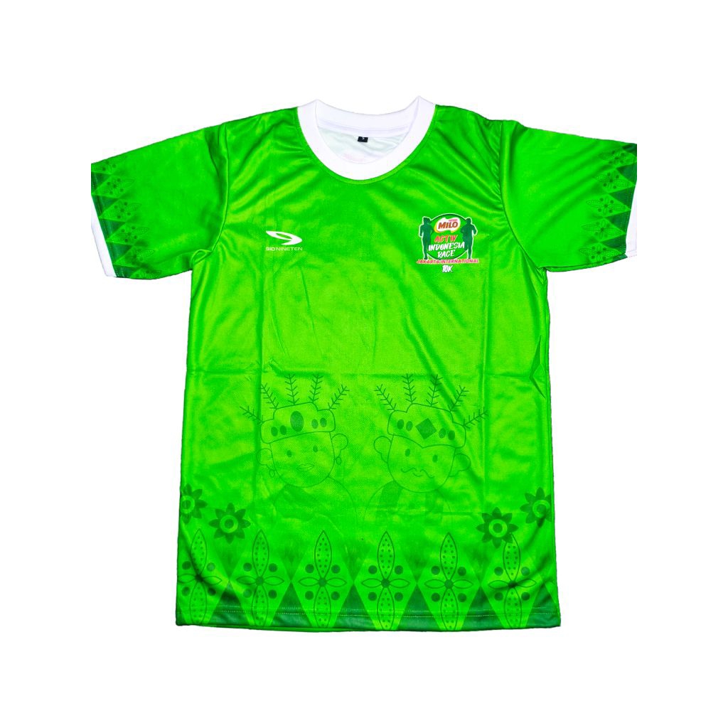 Jersey Running Event Lari Milo Active Indonesia Race Jakarta - MAIR 2025 By Nineteen
