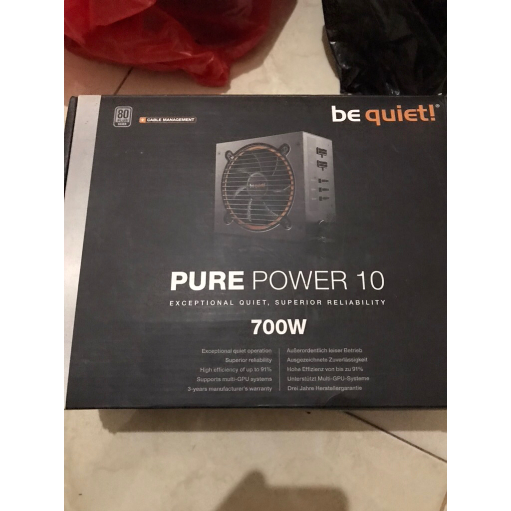 PSU 700 be quiet Pure Power 10