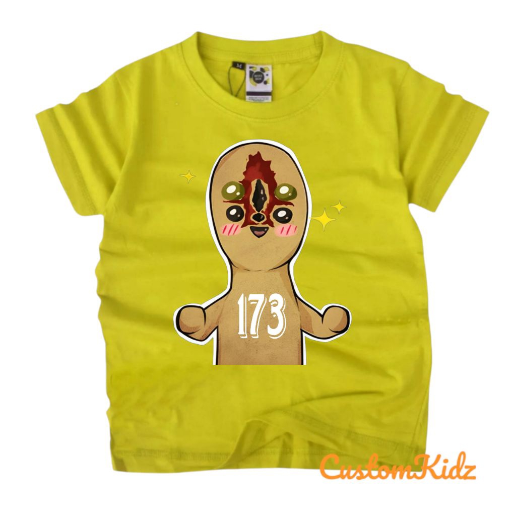 Baju anak kaos anak katun asli SCP 173
