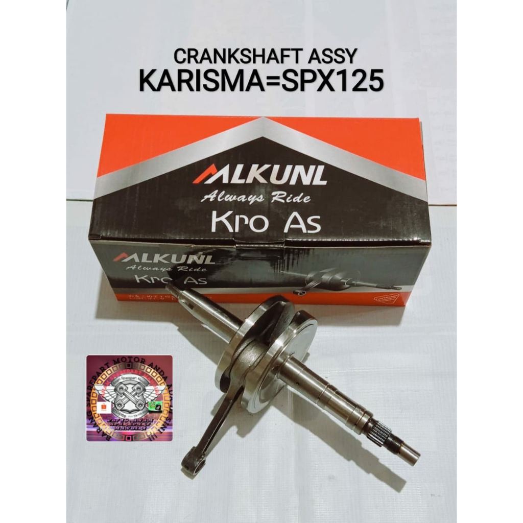 CRANKSHAFT ASSY KARISMA /SPX 125 "MIKUNTL"