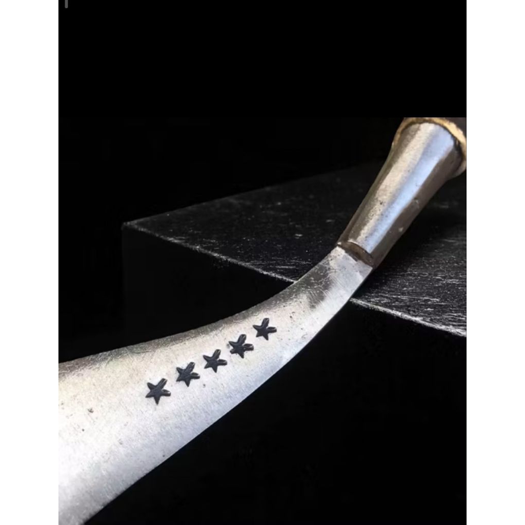 sabit rumput, padi, ranting, cap bintang lima asli madura