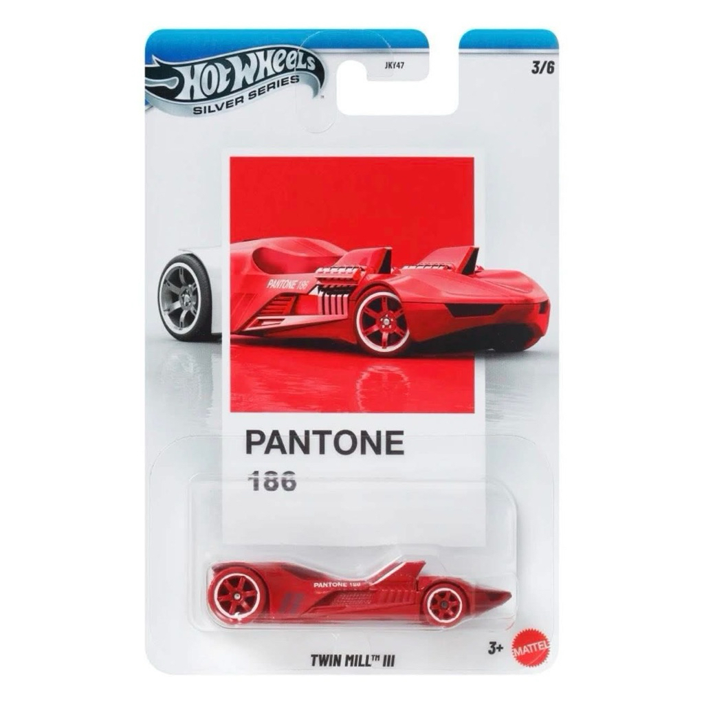 HotWheels Pantone Twin Mill III Silver Series