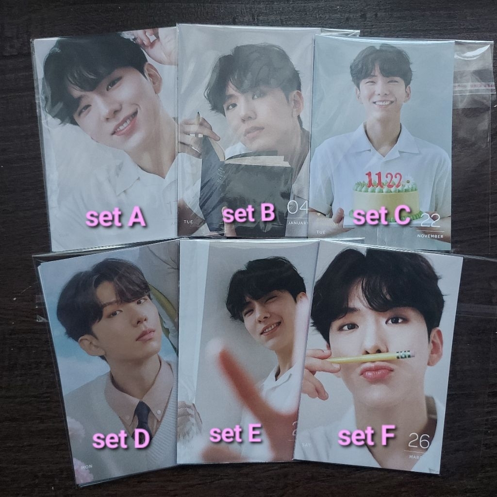 [Ready Official] KIHYUN Monsta X Season Greeting SG 2022 Sharing Kalender