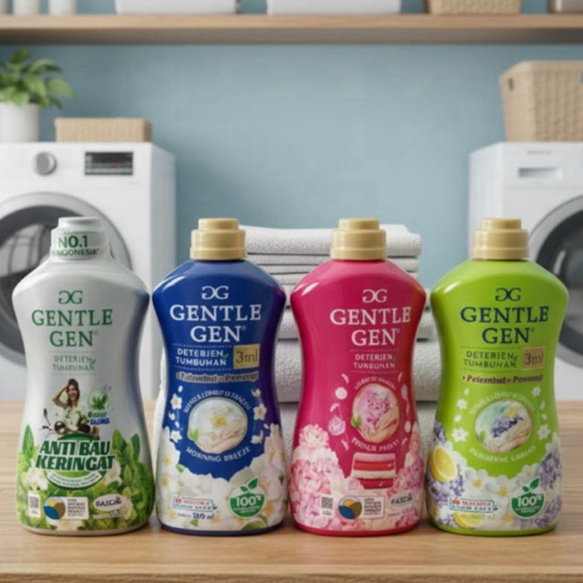 GENTLEGEN BOTOL SAJA 700ML GENTLE GEN SABUN CUCI BAJU CAIR LIQUID