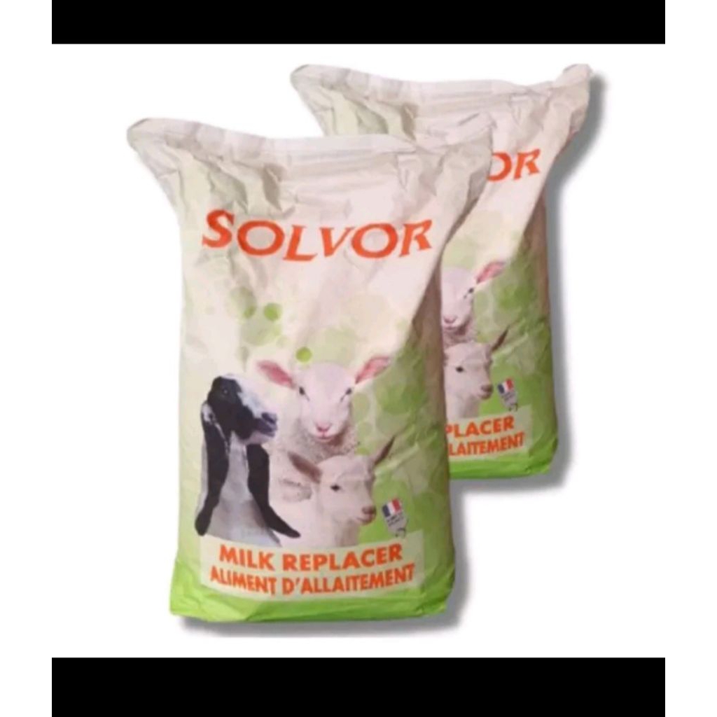 SUSU SOLVOR ORIGINAL kemasan 1KG, pengganti susu induk untuk anak kambing, anak sapi anti mencret 10