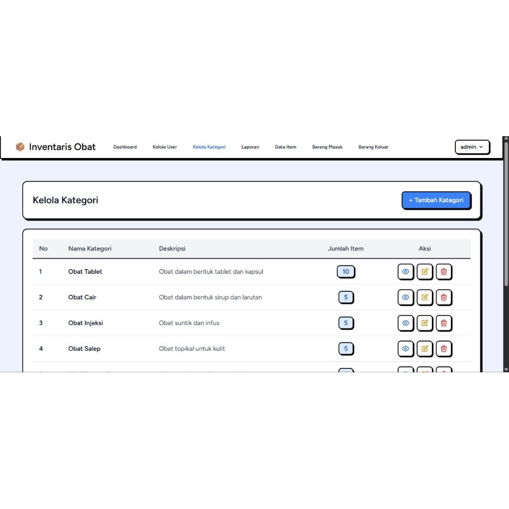 LARAVEL - SOURCE CODE APLIKASI INVENTARIS