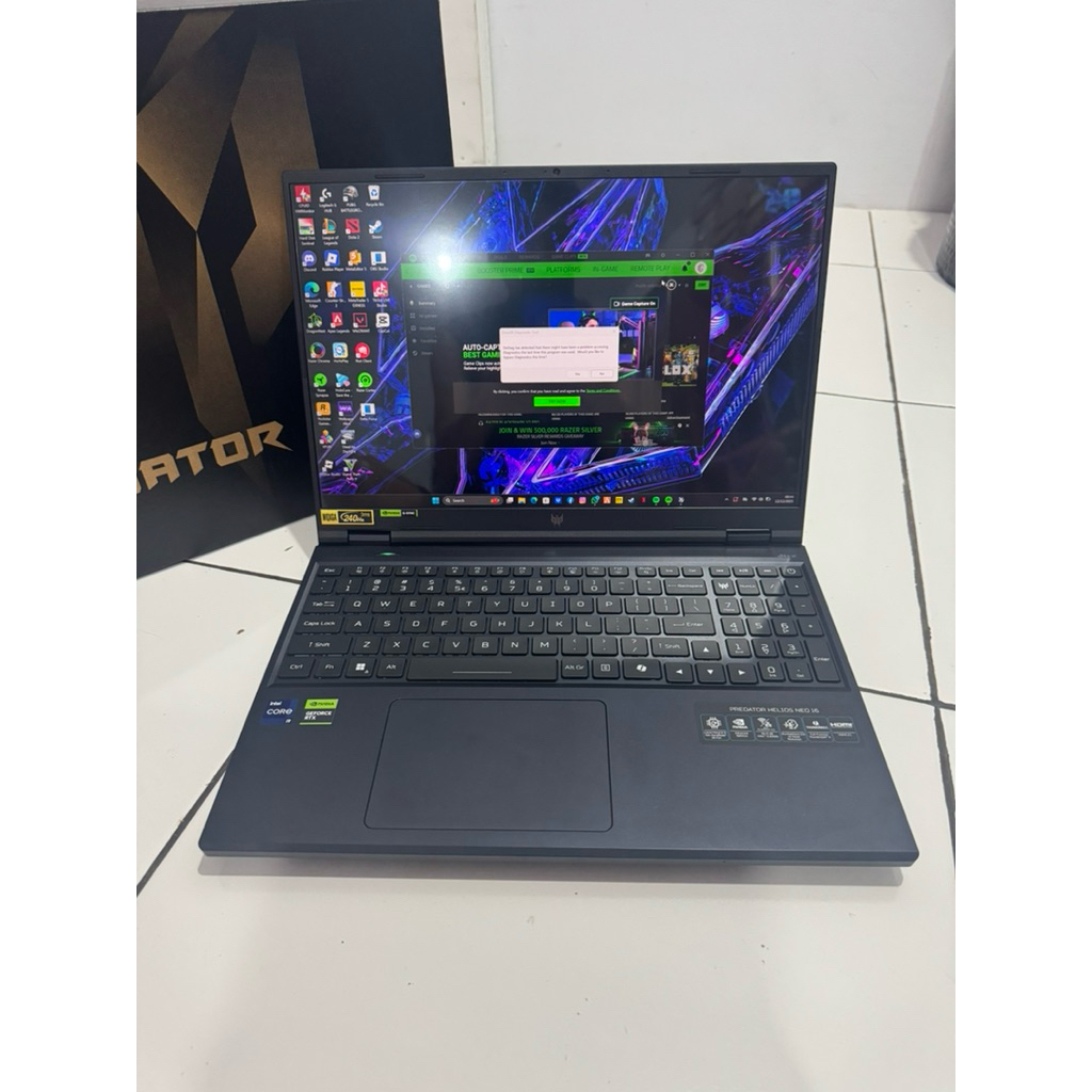 Acer Predator Helios 16 | i9-14900HX | RTX 4070 | 32GB | 1TB | 2K Display | Mulus