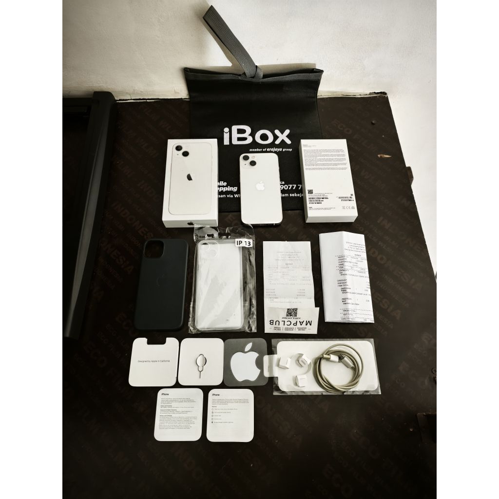 Iphone 13 256gb IBOX Resmi Fullset original mulus terawat