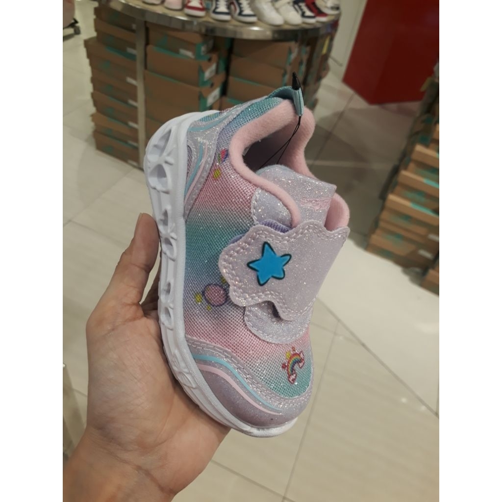 Crocodile sepatu led anak perempuan size 22-28