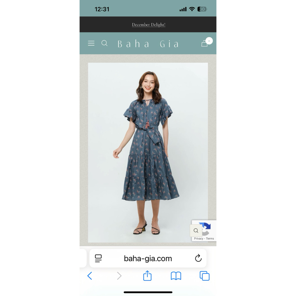 baha gia bahagia official dress