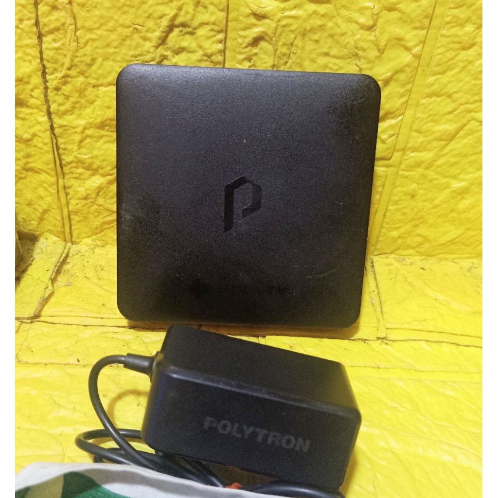 STB Android Polytron MOLA Original.Second Normal ( Unit+ Adaptor)