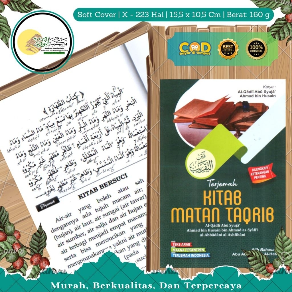 Terjemah Kitab Matan Taqrib Dilengkapi Makna Pesantren