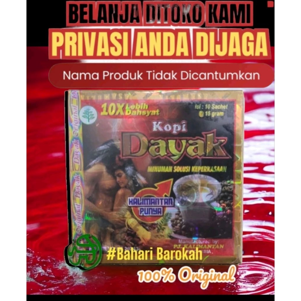 Kopi Instan Asli Kalimantan