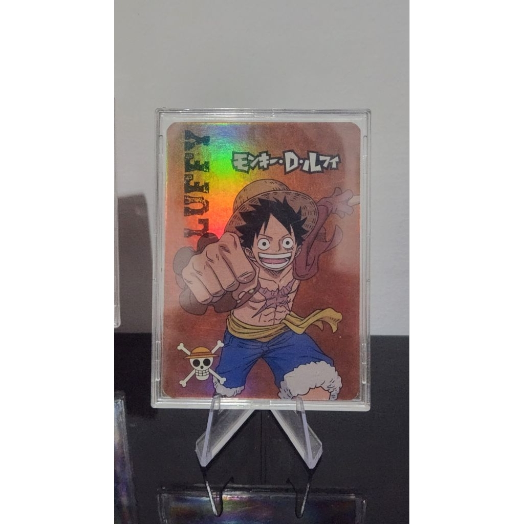 Kartu [Chatime x One Piece] Luffy Hologram