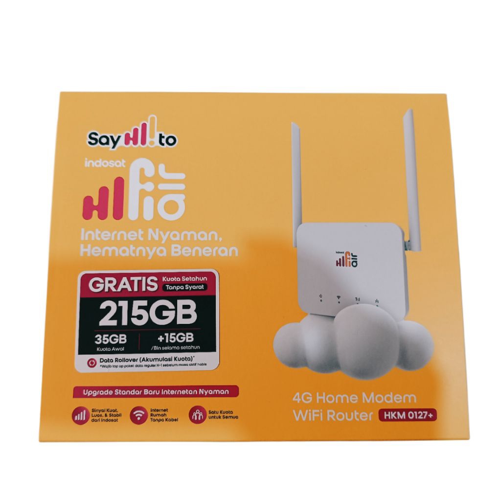 Modem Router WIFI 4G HKM0217+ HIFIAIR Indosat