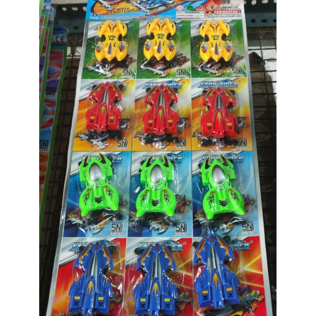 12pcs Mainan Fancy Tamiya pullback