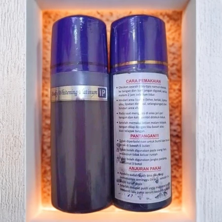 PAKET HEMAT 2 BOTOL HB DOSTING PLATINUM ANGGUR ORIGINAL MEMUTIHKAN KULIT