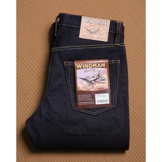 m0np Wingman Denim  INDIBROWN 17oz new
