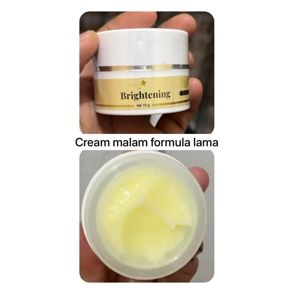 Lesta cream malam brightening(formula lama)/cream malam flek/cream malam daily/cream malam whitening