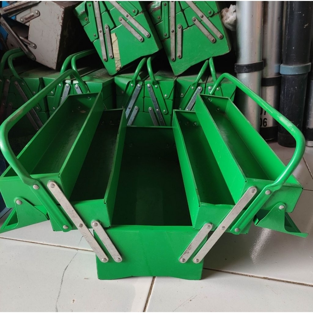 Tool Box Tekiro 3 Tiga Susun Kunci Mekanik Container Second