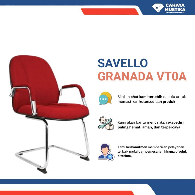 Jual Kursi Kantor Putar/Kursi Kerja/Kursi Direktur/Kursi Direksi GRANADA VT0A di Malang
