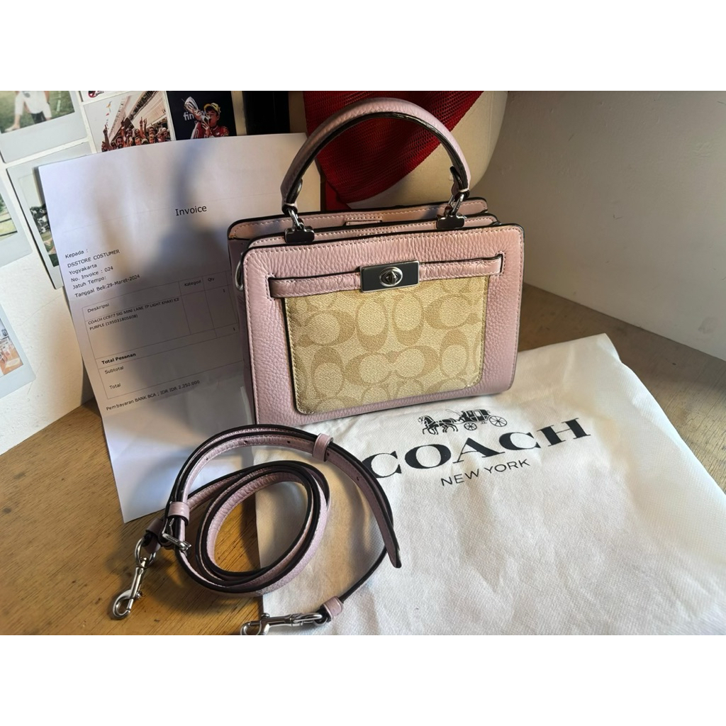 Preloved Tas Coach Ori