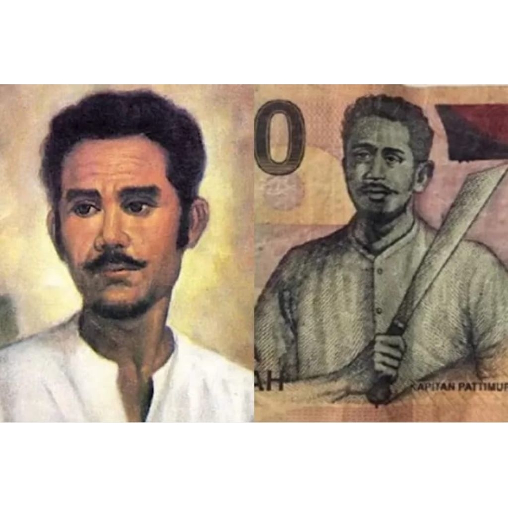 Pedang Golok Mainan kayu cosplay Kapitan Pattimura