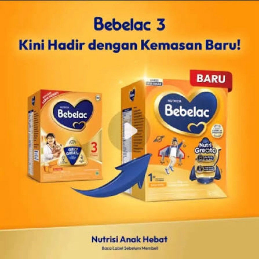 BEBELAC 1+ (1-3 tahun) MADU 1000gr