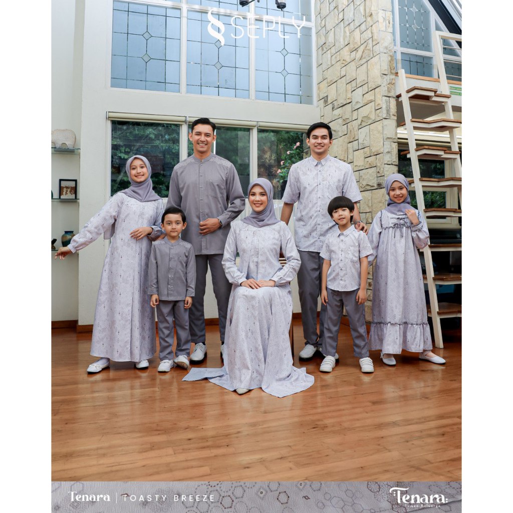 SARIMBIT SEPLY TOASTY BREEZE TERBARU COUPLE BAJU KELUARGA UNTUK LEBARAN 2026