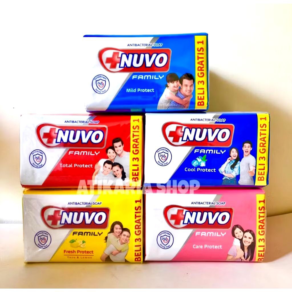 sabun nuvo 70 gram 1 dus